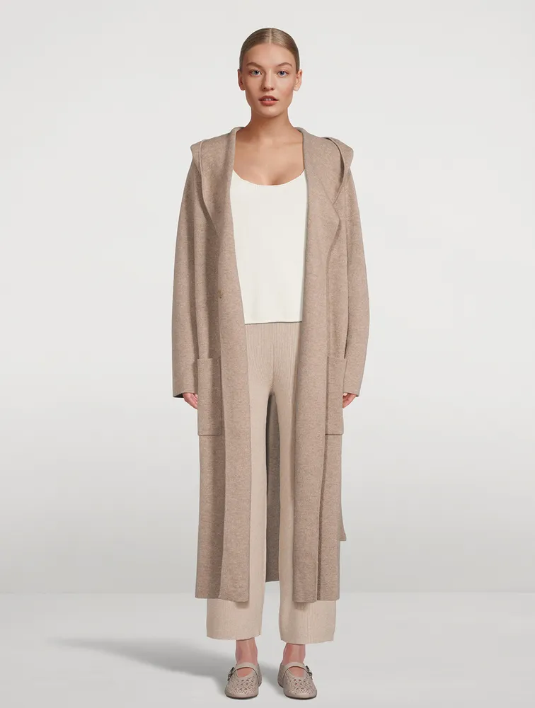 Aiden Belted Cashmere Coat