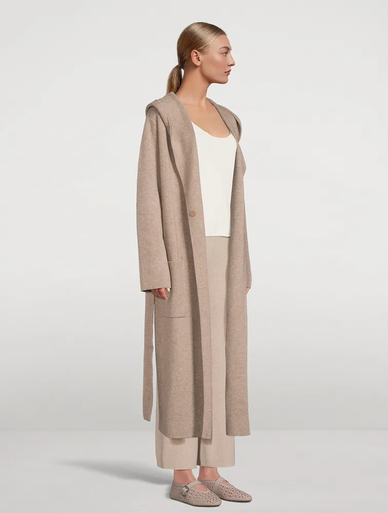 Aiden Belted Cashmere Coat
