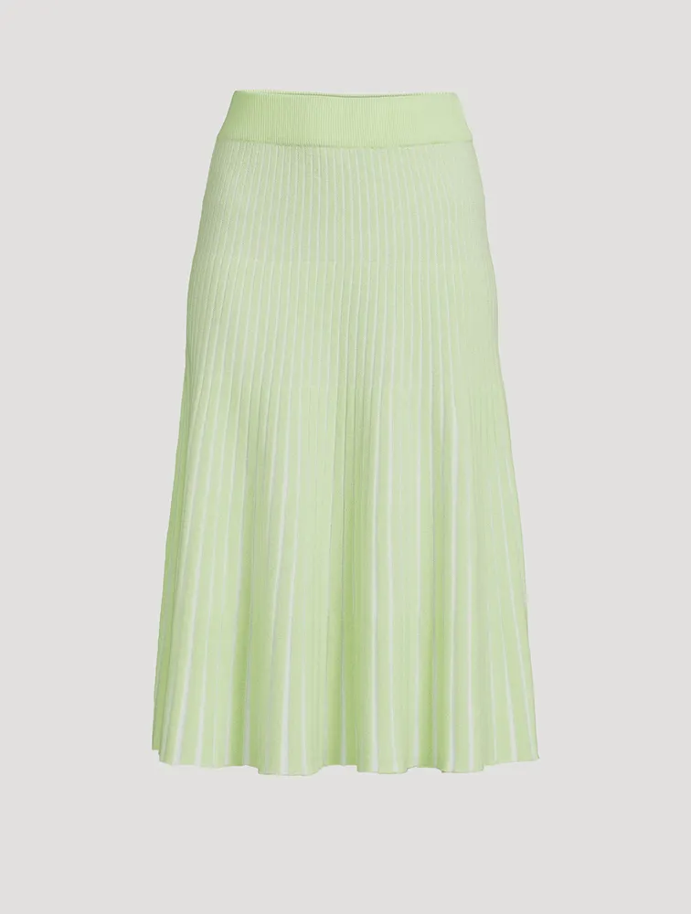 Tiara Cashmere Midi Skirt