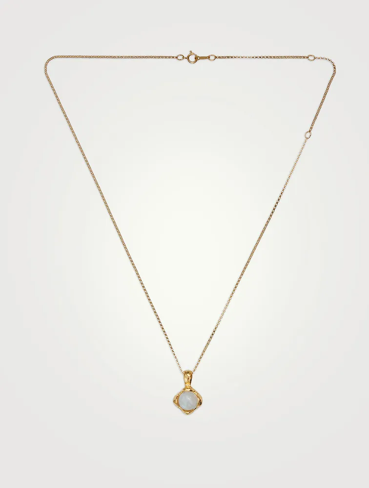 The Lunar Fragment Moonstone Necklace