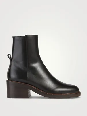 Leather Ankle Boots