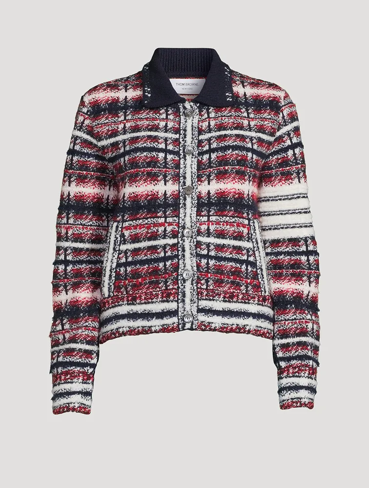 Tartan Jacquard Jacket