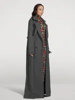 Renwicks Belted Wool Trench Coat