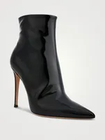 Avril Patent Leather Booties