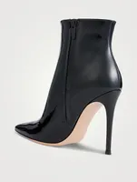 Avril Patent Leather Booties