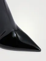Avril Patent Leather Booties