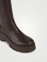 Montey Leather Knee-High Boots