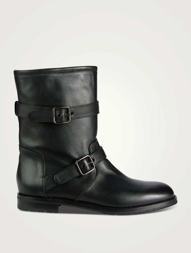 Sulaltra Leather Combat Boots