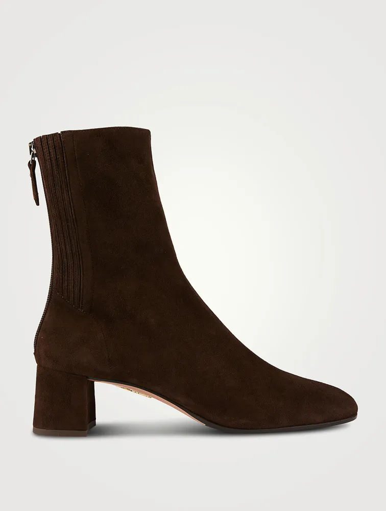 Saint Honore Suede Ankle Boots