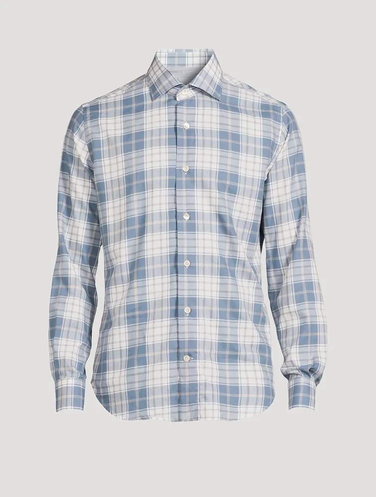 Dandy Cotton Shirt Tartan Print