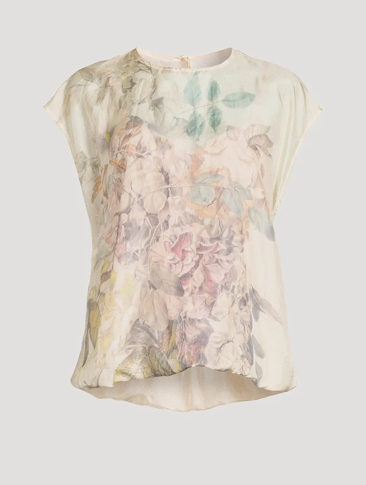 Capo Tris Blouse Floral Print