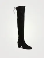 Yulianaland Suede Over-The-Knee Boots