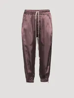 Edfu Satin Drawstring Pants