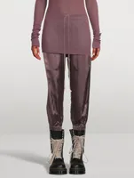 Edfu Satin Drawstring Pants