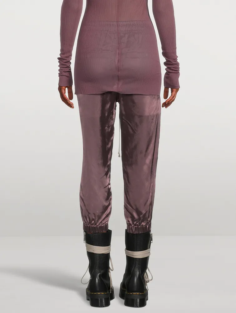 Edfu Satin Drawstring Pants