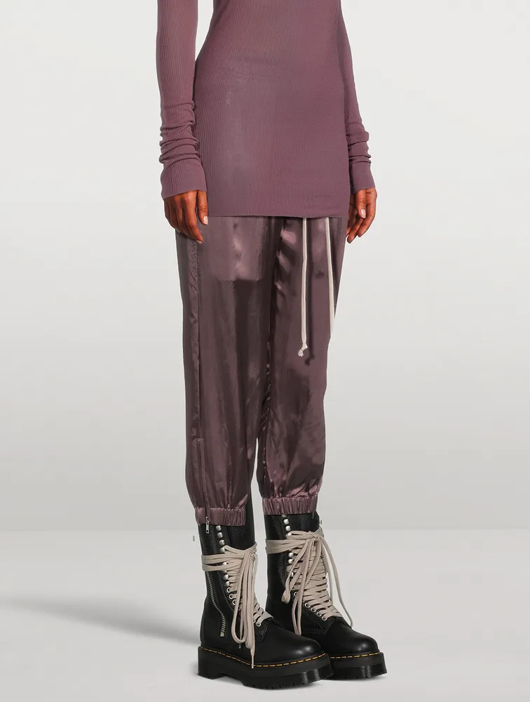 Edfu Satin Drawstring Pants