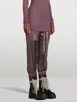 Edfu Satin Drawstring Pants