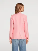 Pintuck Blazer