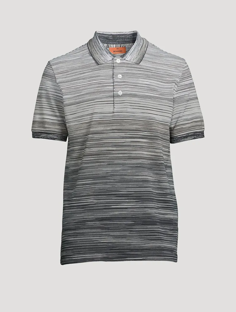 Cotton Striped Polo Shirt