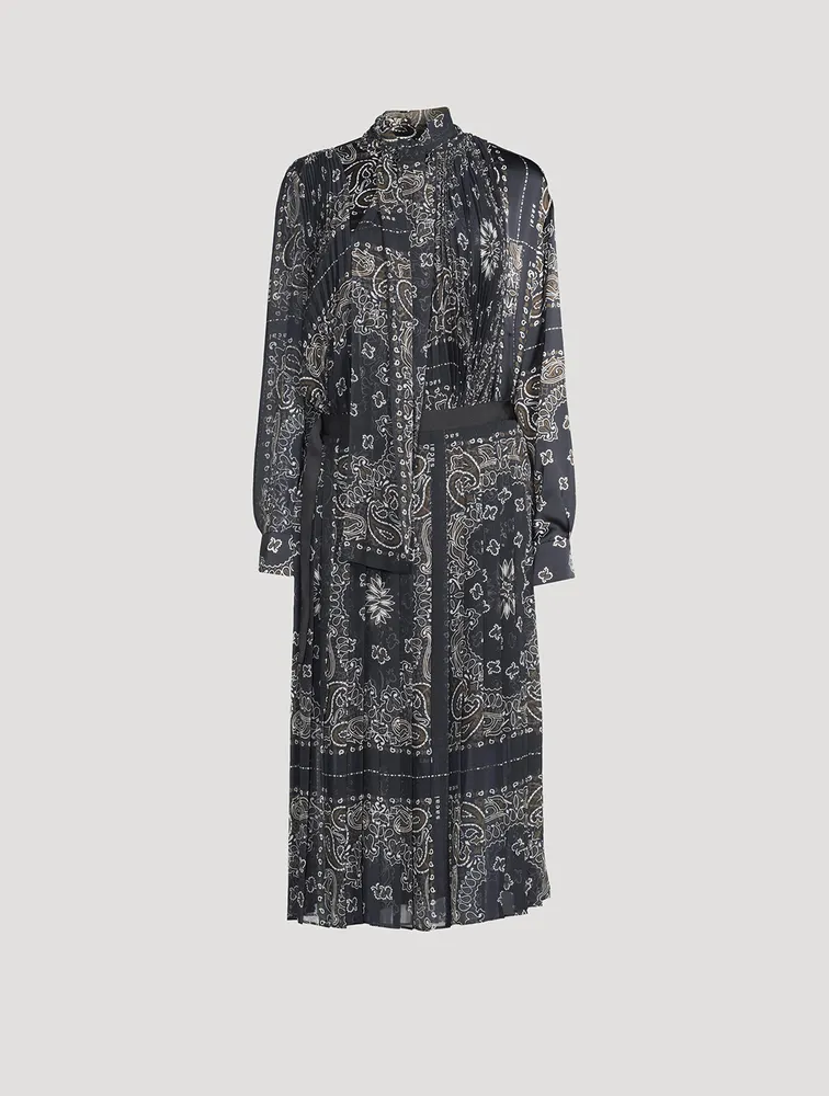 Shirt Dress Bandana Print