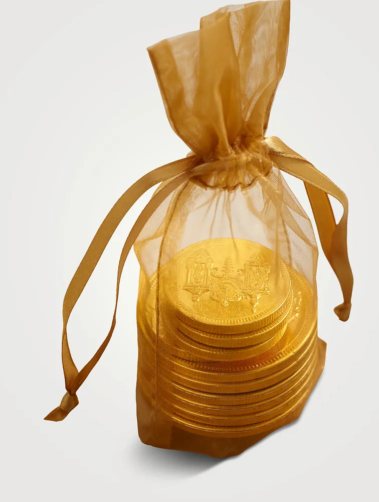 Gold Chocolate Coins
