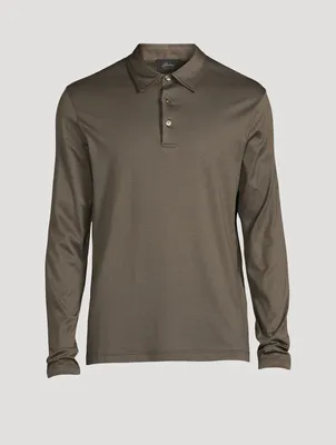 Long-Sleeve Polo