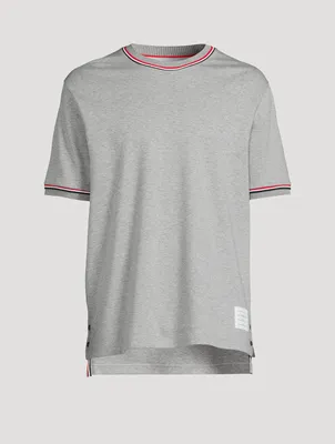 Cotton Milano Stripe T-Shirt
