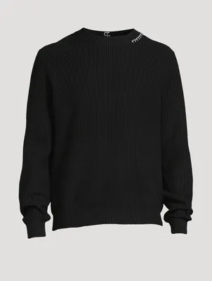 Wool-Blend Crewneck Sweater