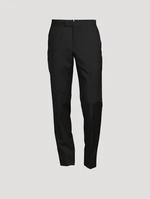 Wool And Mohair Pants