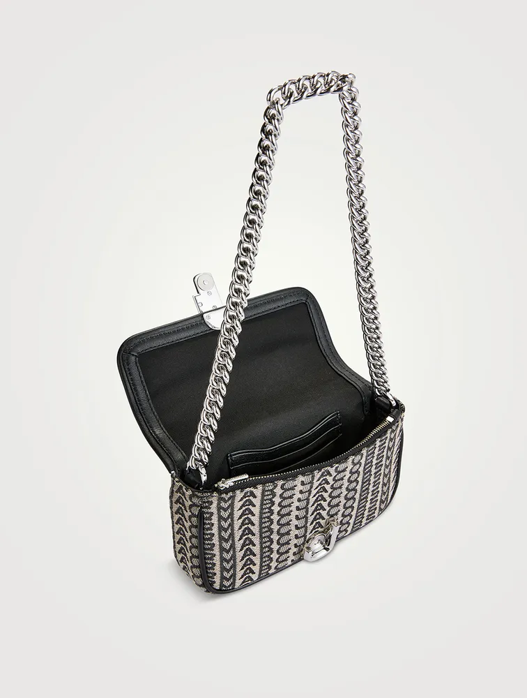 The Mini J Marc Monogram Canvas Shoulder Bag