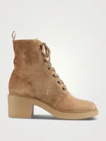Foster Suede Combat Boots