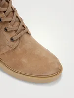 Foster Suede Combat Boots