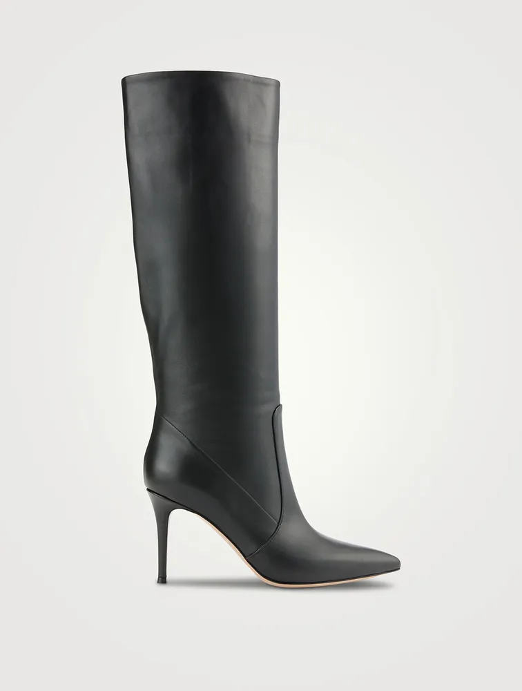 Hansen Leather Knee-High Boots