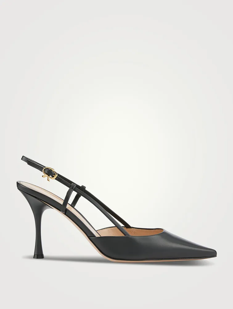 Ascent Leather Slingback Pumps