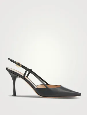 Ascent Leather Slingback Pumps