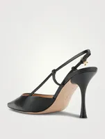 Ascent Leather Slingback Pumps
