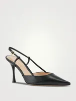 Ascent Leather Slingback Pumps