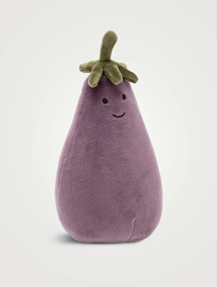 Vivacious Vegetable Eggplant Plush Toy