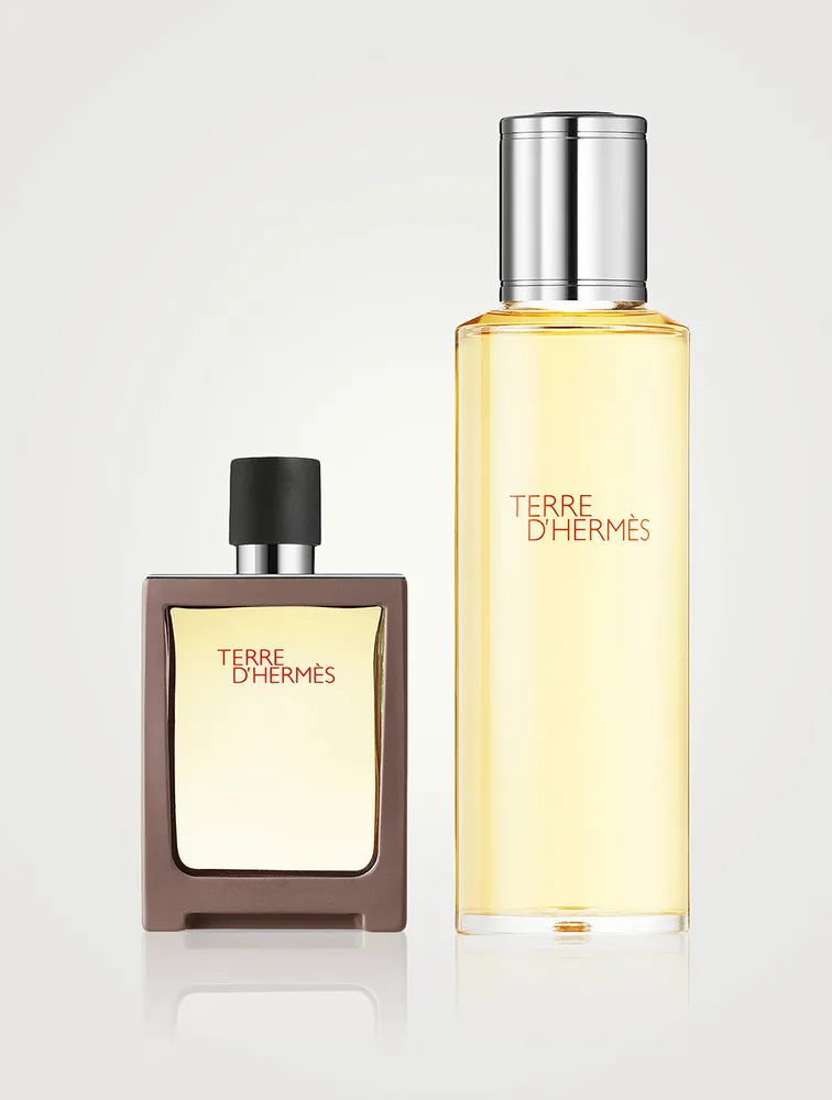 Terre d'Hermès Refillable Eau de Toilette and Refill