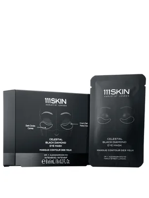 Celestial Black Diamond Eye Mask