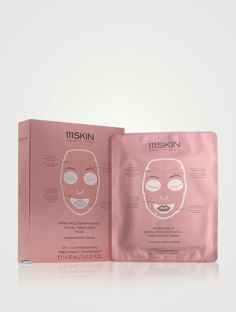 Rose Gold Brightening Facial Treatment Mask