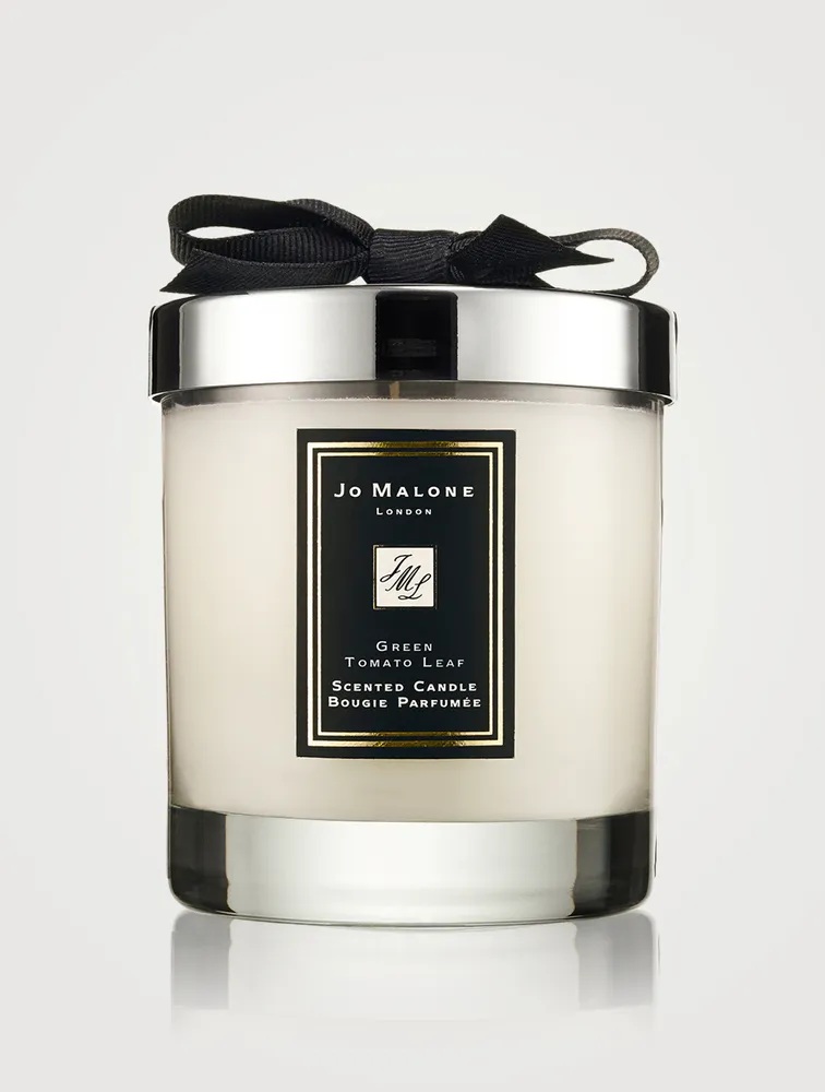 Green Tomato Leaf Home Candle