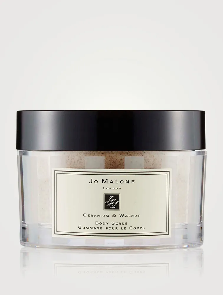 Geranium & Walnut Body Scrub