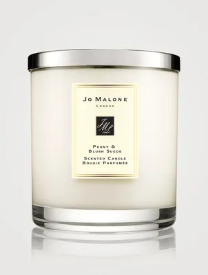 Peony & Blush Suede Luxury Candle