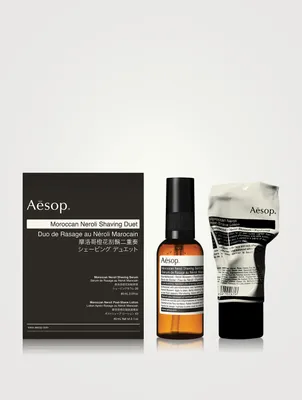Moroccan Neroli Shaving Duet