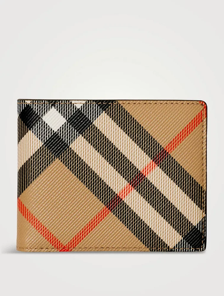 Check Slim Bifold Wallet