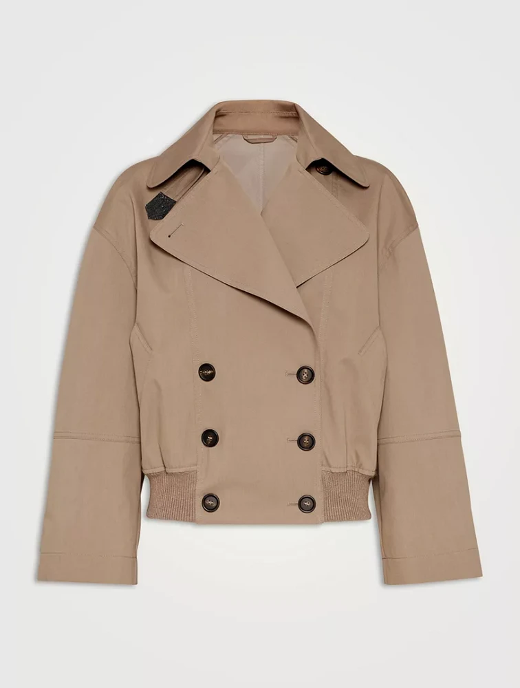 Crop Caban Jacket