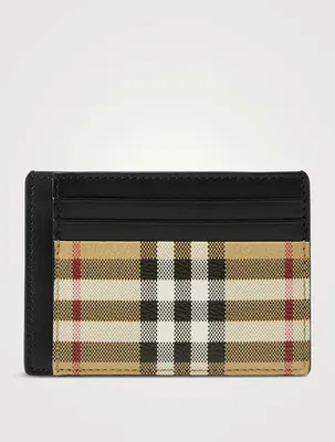 Check Money Clip Card Case