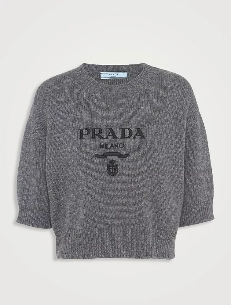Wool And Cashmere Crew-neck Sweater