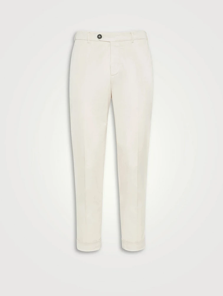 Gabardine Trousers